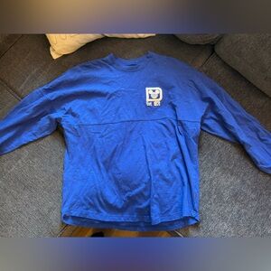 Disney Royal Blue sparkle Spirit Jersey